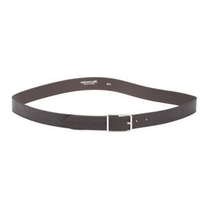 NEW Berge Croc Embossed Belt Mens Large Brown Italian Genuine Leather 901